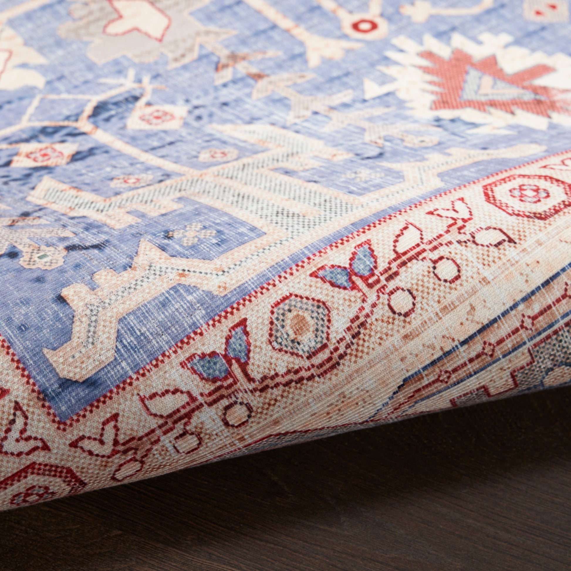 Nourison Home Vintage Home  Blue  Traditional