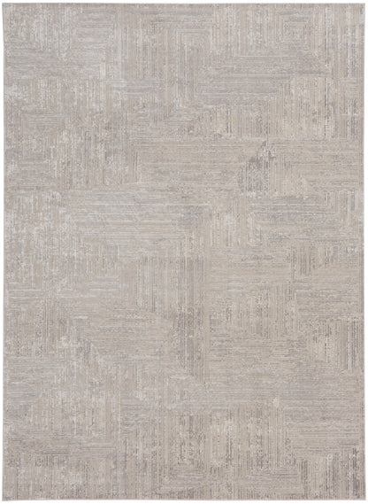 Calvin Klein CK024 Irradiant IRR01 Silver Contemporary Power-loomed Rug