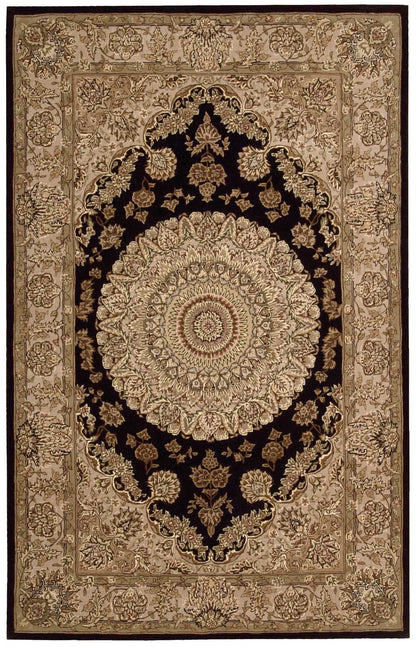 Nourison Home Nourison 2000 2233 Black Traditional Tufted Rug