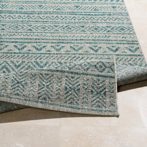 Surya Eagean EAG-2307 Aqua Global Machinemade Rug