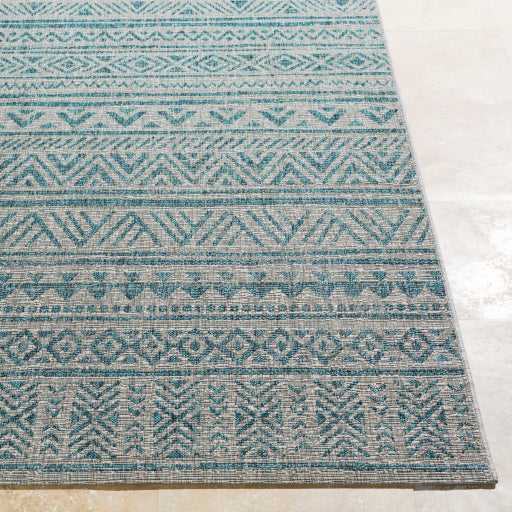 Surya Eagean EAG-2307 Aqua Global Machinemade Rug