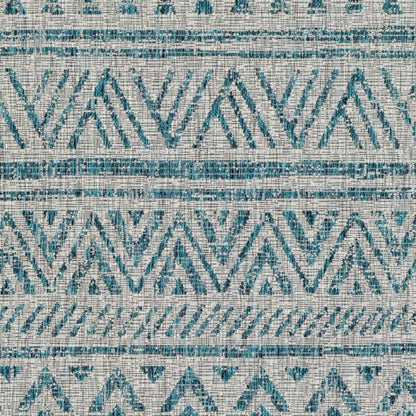 Surya Eagean EAG-2307 Aqua Global Machinemade Rug