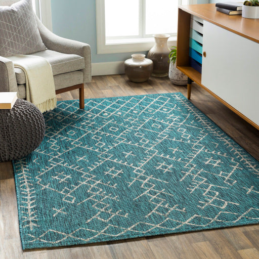 Surya Eagean EAG-2330 Aqua Global Machinemade Rug