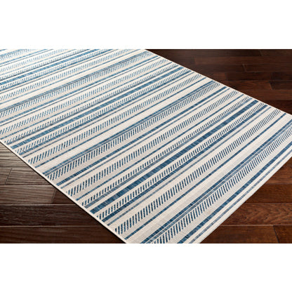 Surya Eagean EAG-2337 Navy Global Machinemade Rug