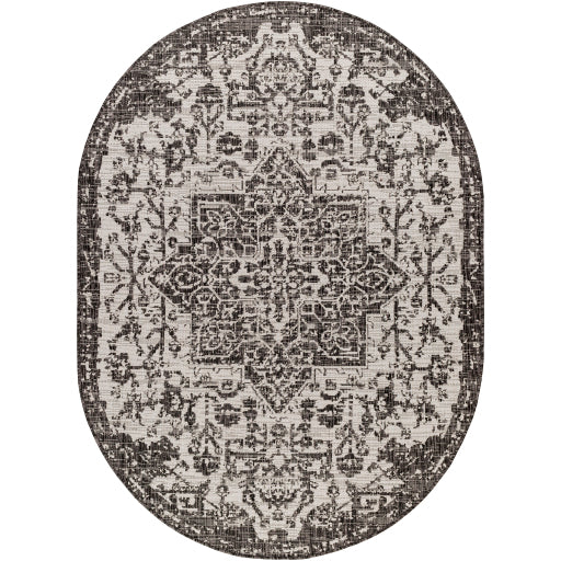 Surya Eagean EAG-2379 Black Traditional Machinemade Rug