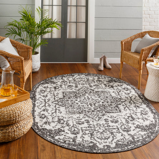 Surya Eagean EAG-2379 Black Traditional Machinemade Rug