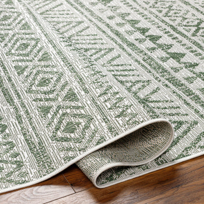 Surya Eagean EAG-2429 Grass Green Global Machinemade Rug