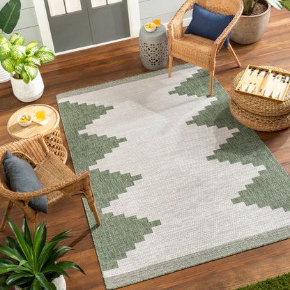 Surya Eagean EAG-2435 Grass Green Global Machinemade Rug