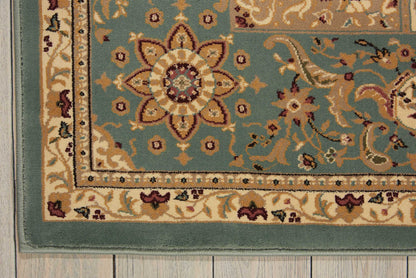 Nourison Home Antiquities  Slate Blue  Traditional