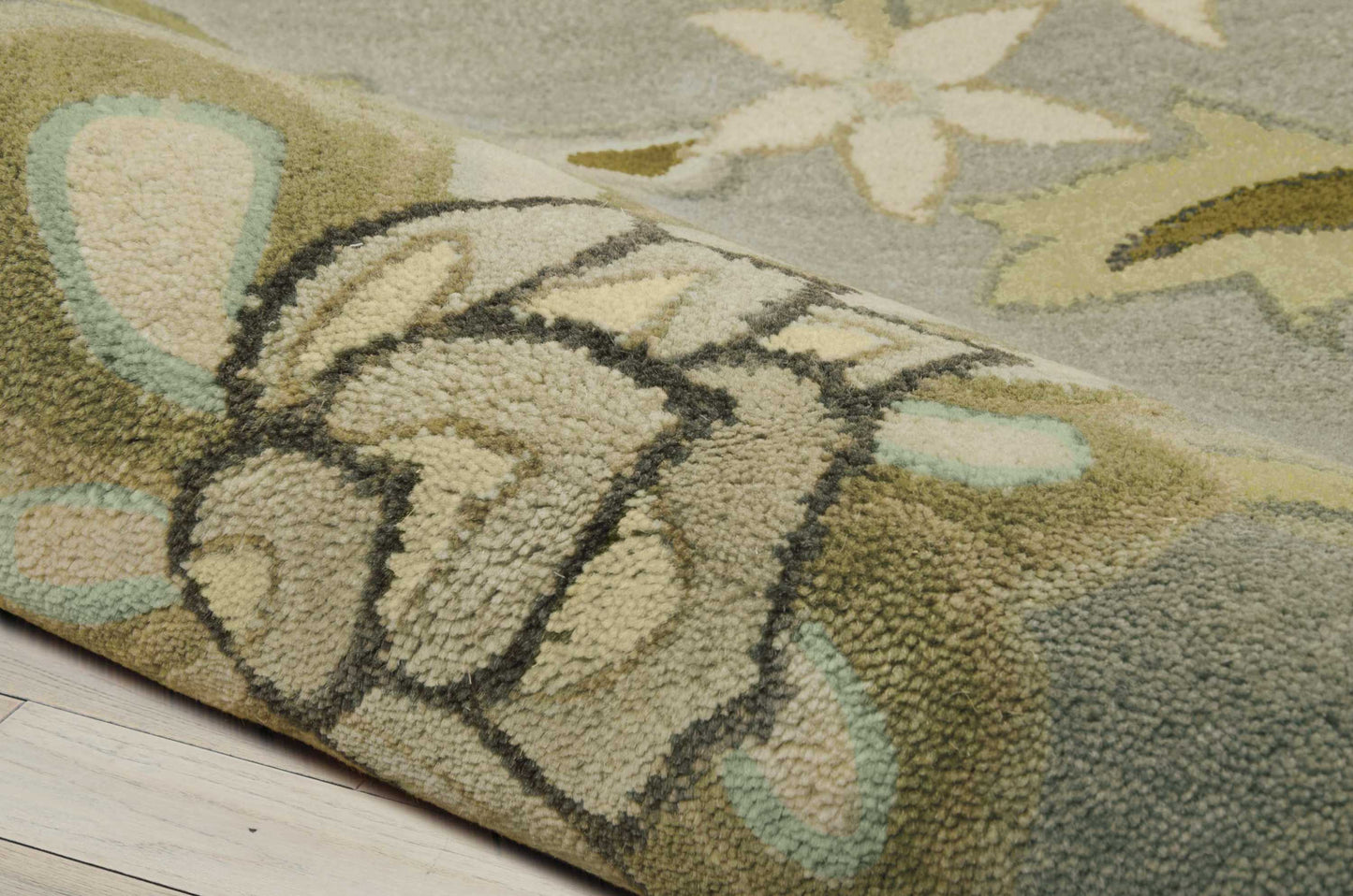 Nourison Home Jaipur  Silver  Transitional