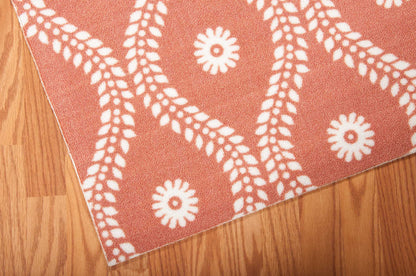 Nourison Home Home & Garden  Rust  Transitional