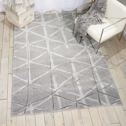 Nourison Home Ingenue  Silver  Contemporary