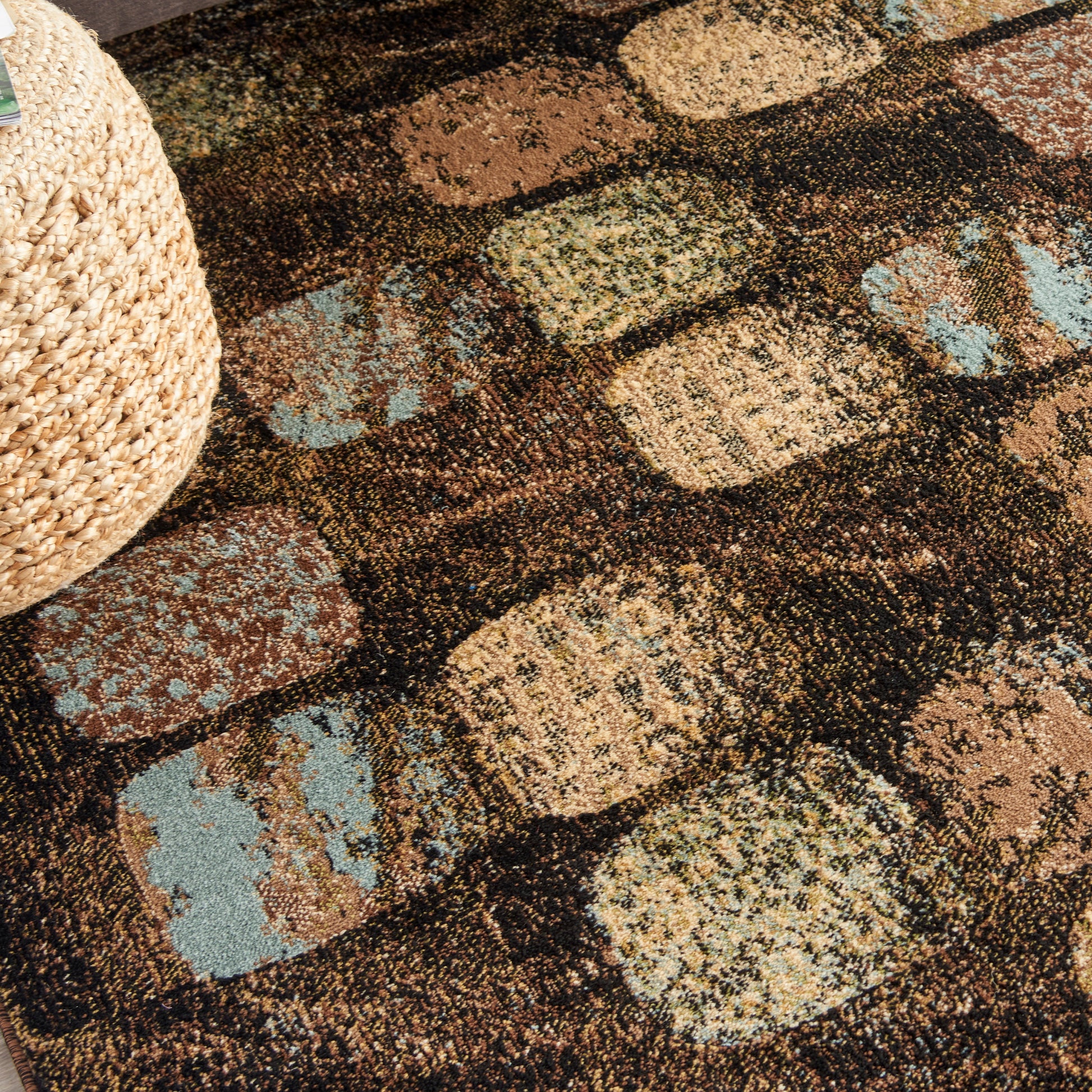 Nourison Home Modesto  Charcoal  Transitional