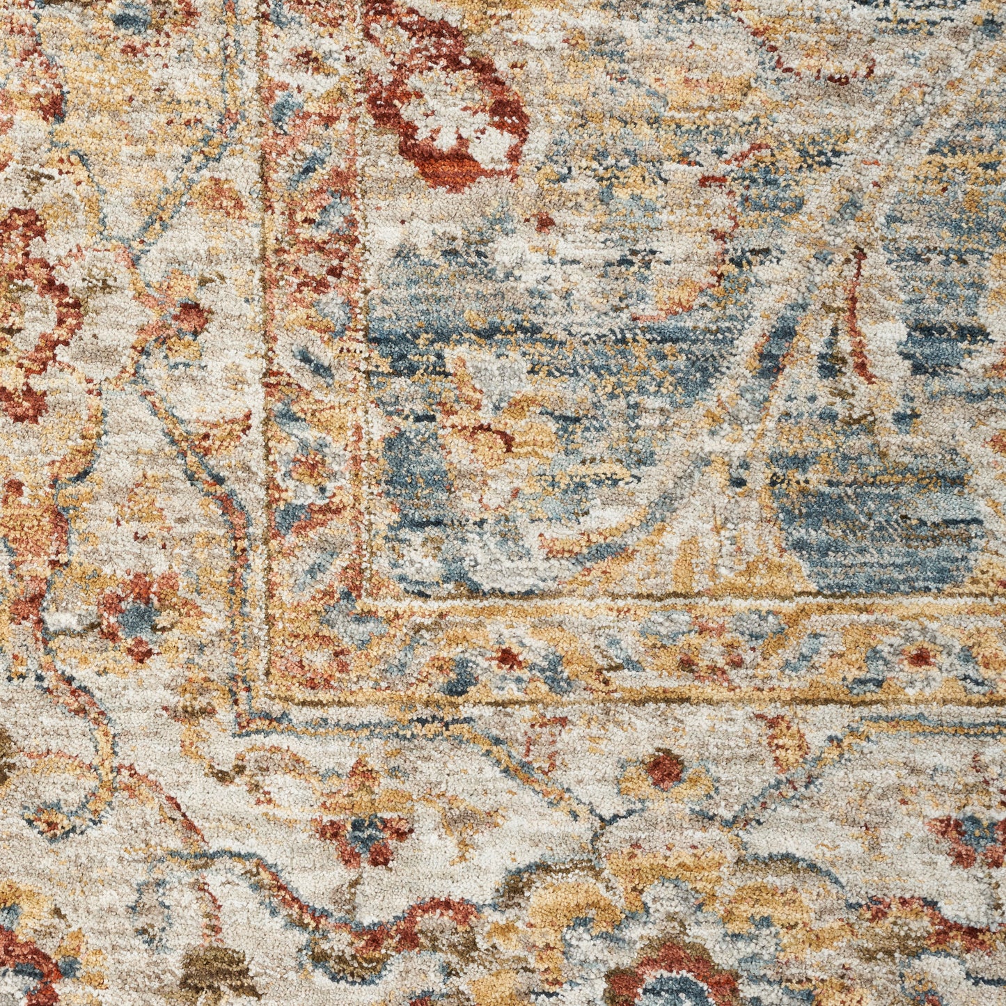 Nourison Home Sahar  Blue  Traditional