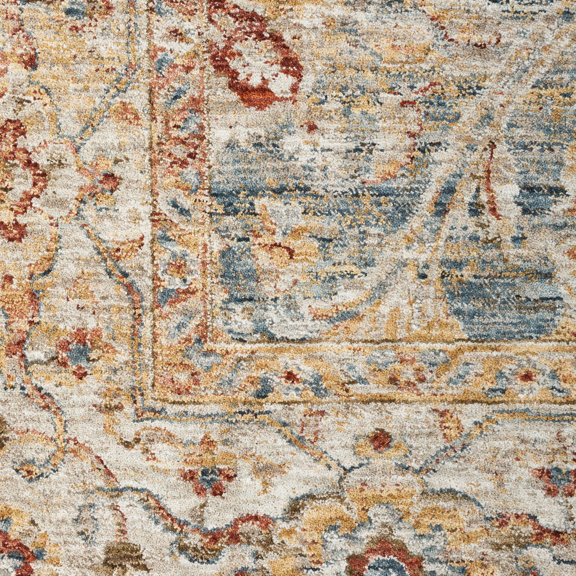 Nourison Home Sahar  Blue  Traditional