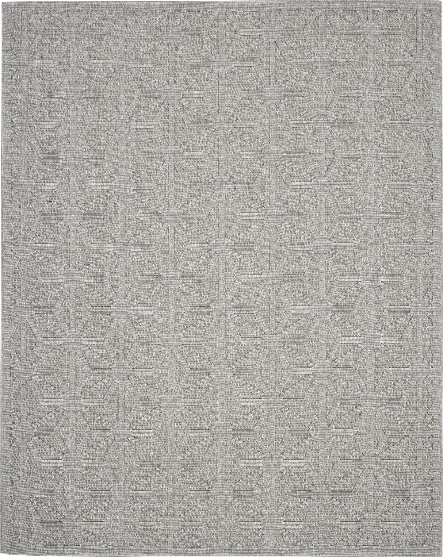 Nourison Home Cozumel CZM01 Light Grey Contemporary Power-loomed Rug