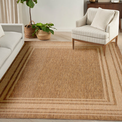 Nourison Home Horizon Indoor/Outdoor  Natural  Contemporary