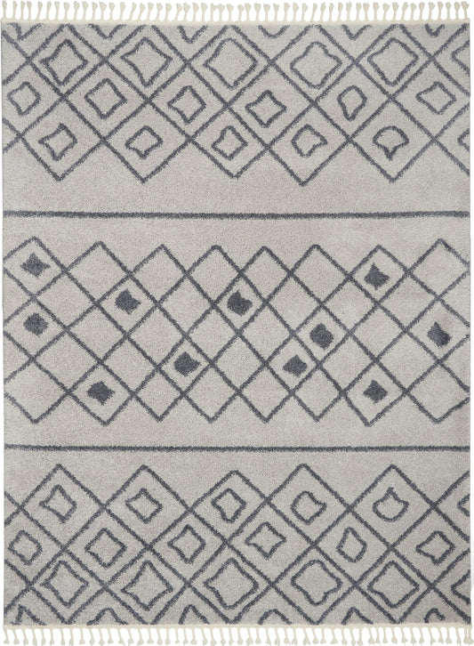 Nourison Home Serenity Shag  Grey Slate  