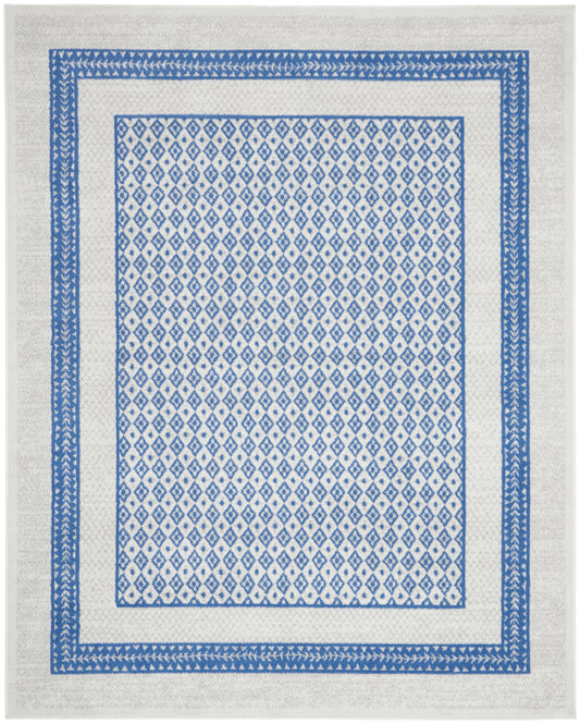 Nourison Home Whimsicle  Ivory Blue  Contemporary