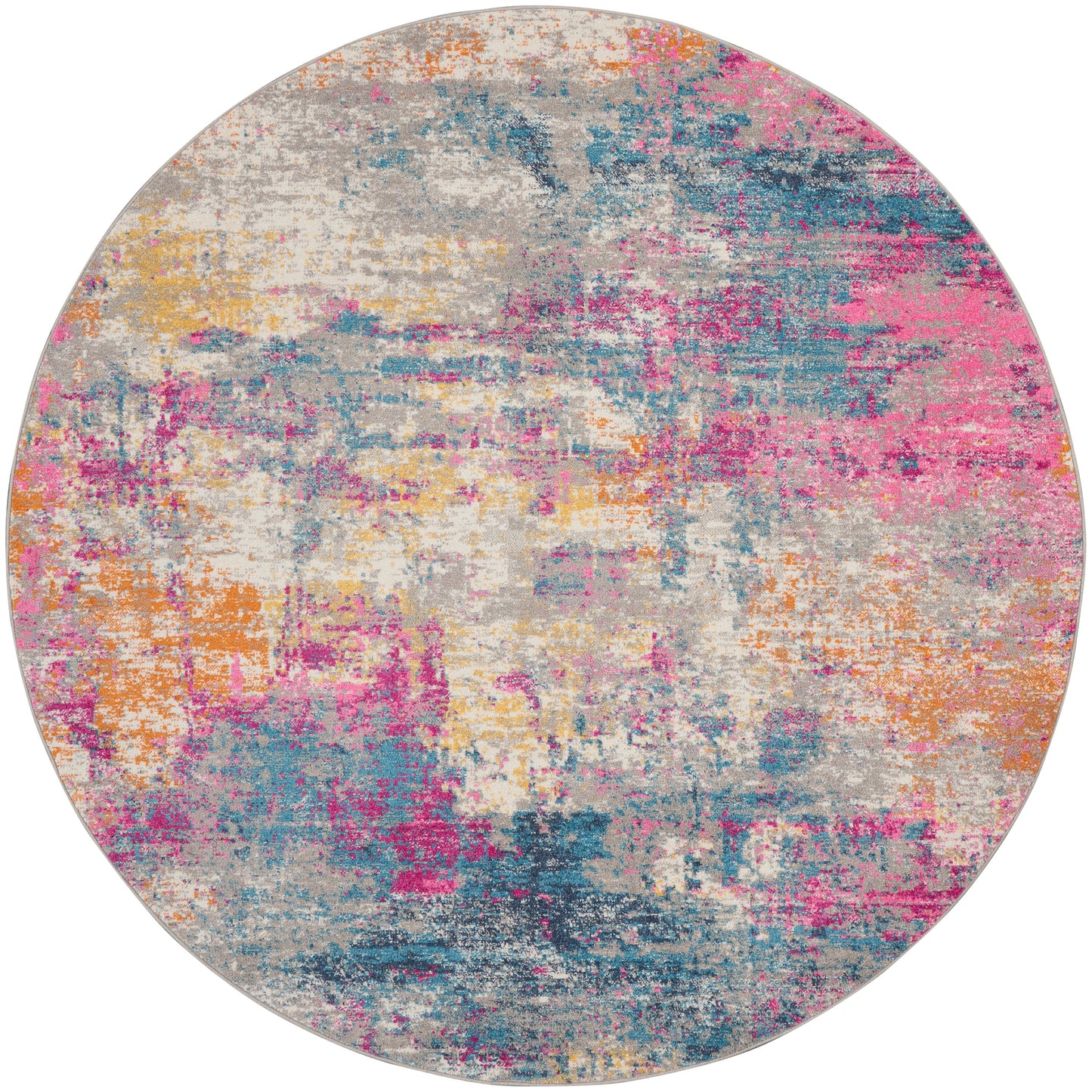 Nourison Home Passion PSN36 Ivory Multicolor Contemporary Power-loomed Rugs