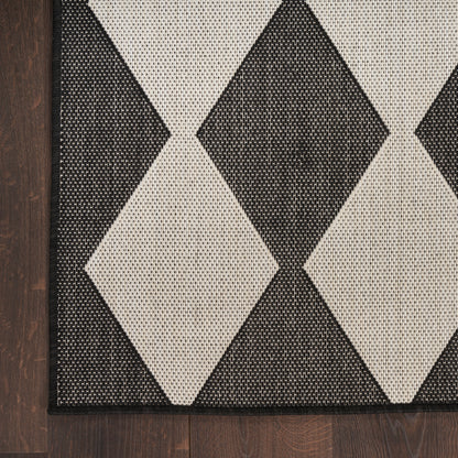 Nourison Home Positano  Black  Contemporary