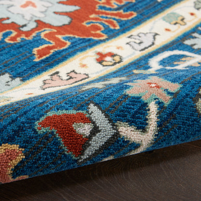 Nourison Home Parisa  Denim  Traditional