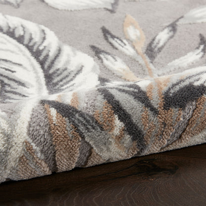 Nourison Home Seaside  Grey  Contemporary