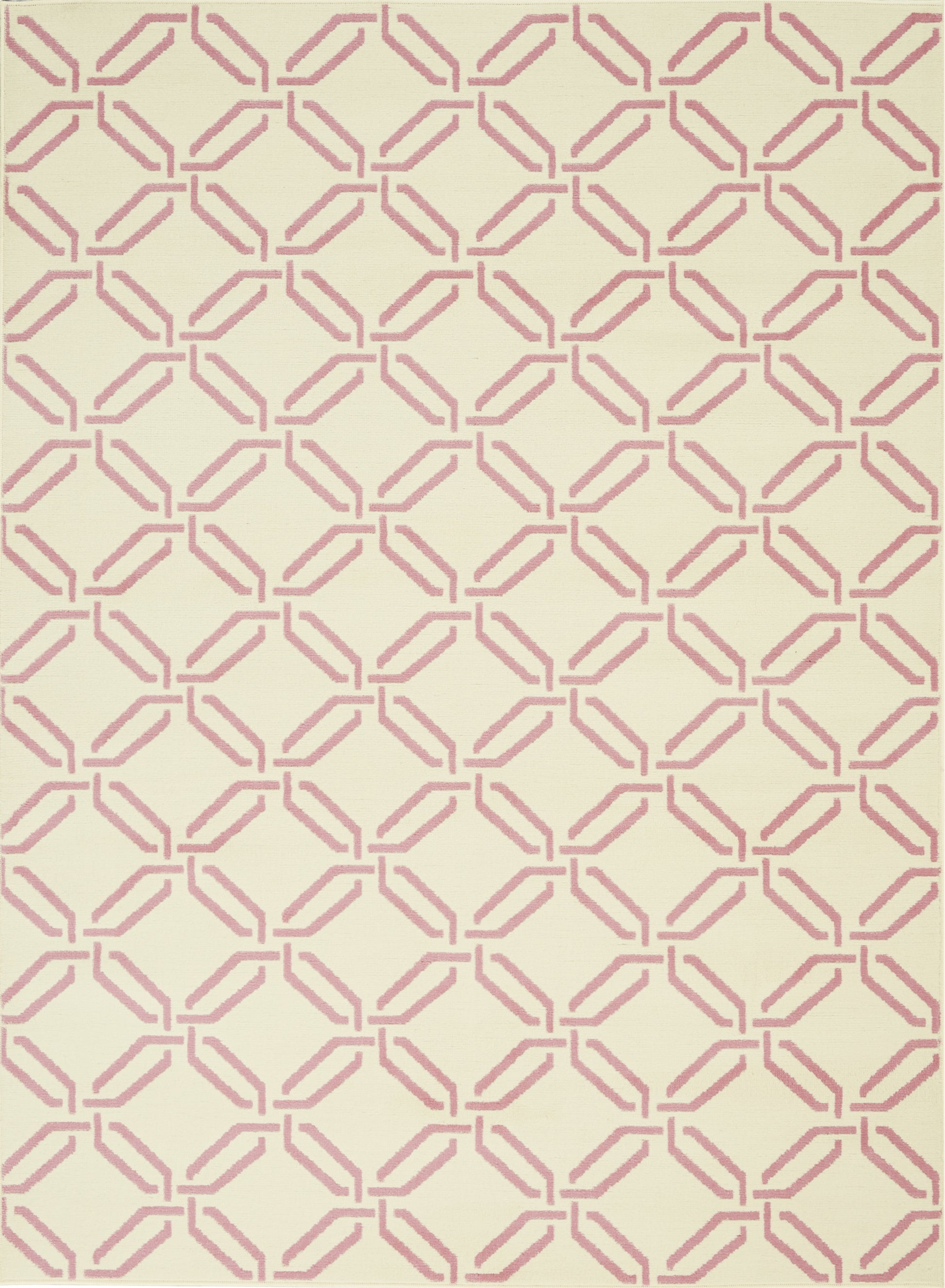 Nourison Home Jubilant  Ivory Pink  Contemporary
