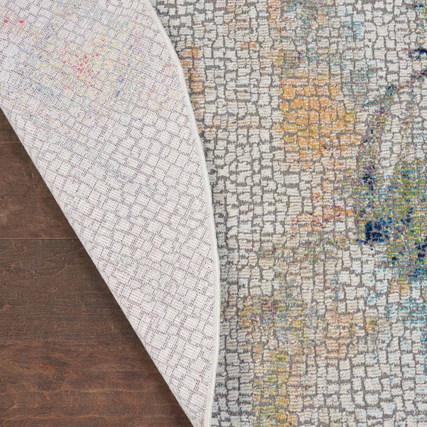 Nourison Home Ankara Global  Ivory Multicolor  Contemporary