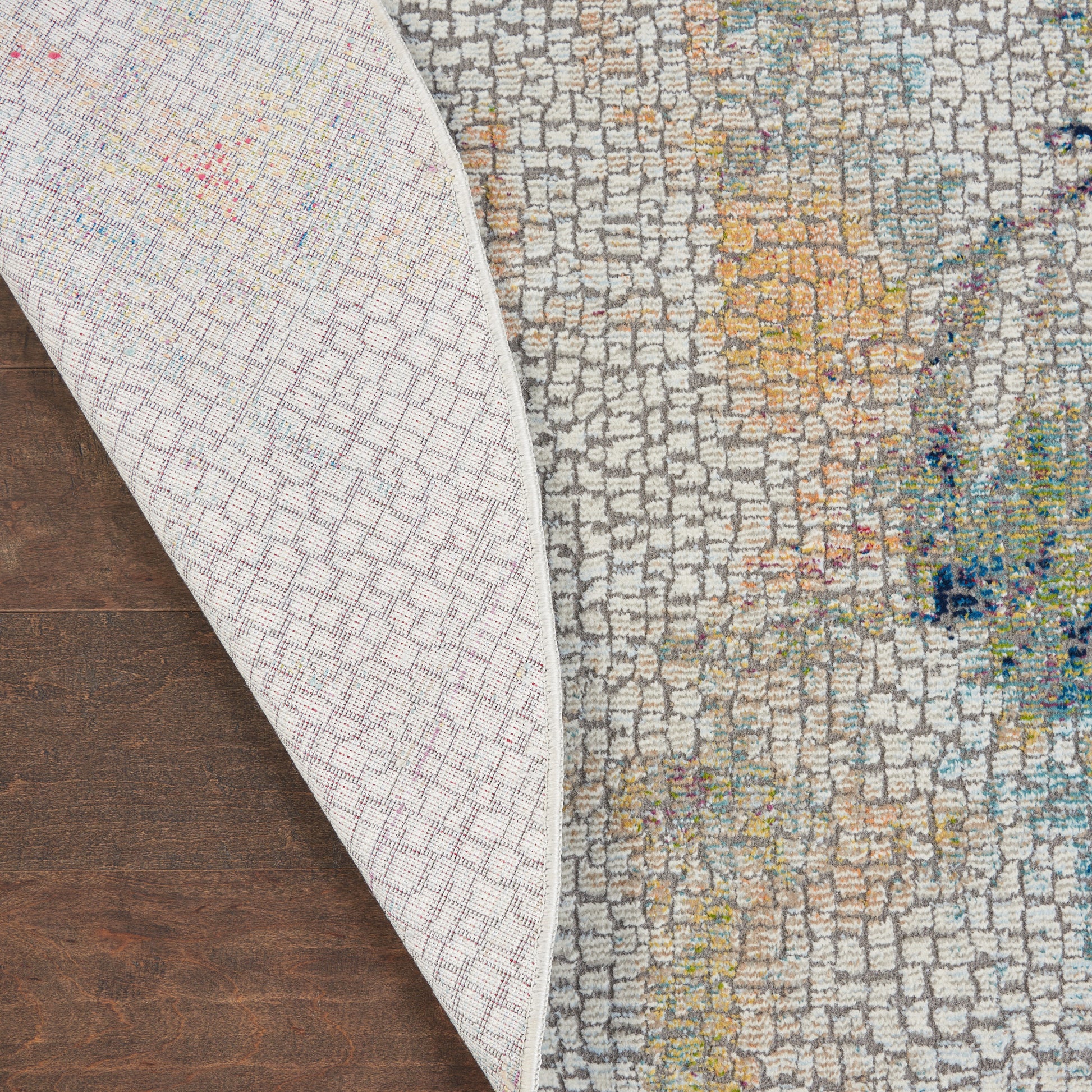 Nourison Home Ankara Global  Ivory Multicolor  Contemporary