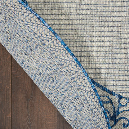 Nourison Home Country Side  Ivory Blue  Transitional