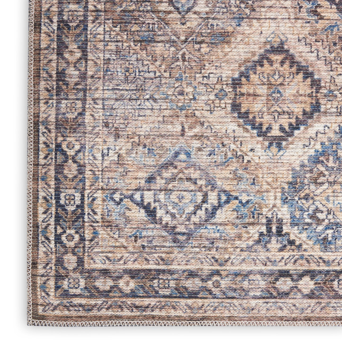 Nourison Home New Concept Washables  Ivory Latte  Traditional