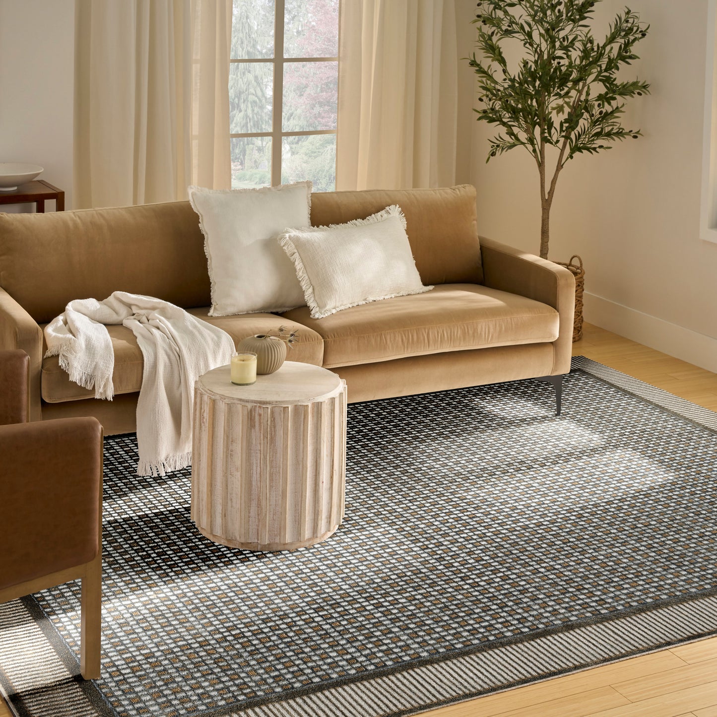 Nourison Home Nordic  Multicolor  Contemporary