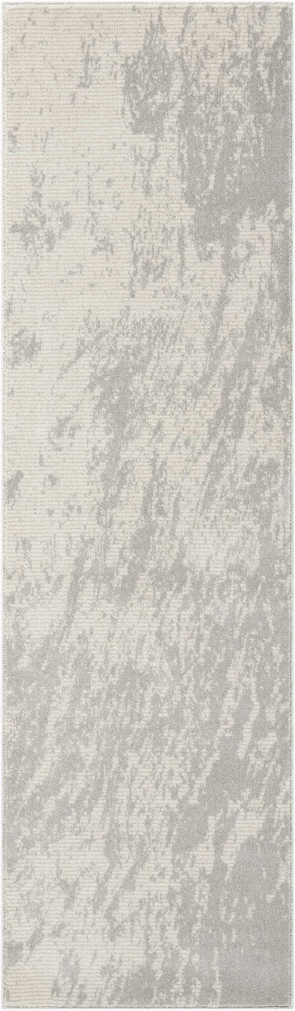 Nourison Home Maxell MAE12 Ivory Grey Contemporary Power-loomed Rugs