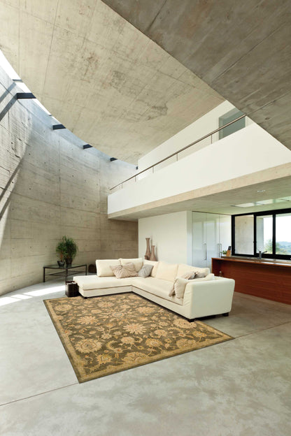 Nourison Home Jaipur  Mushroom  Traditional