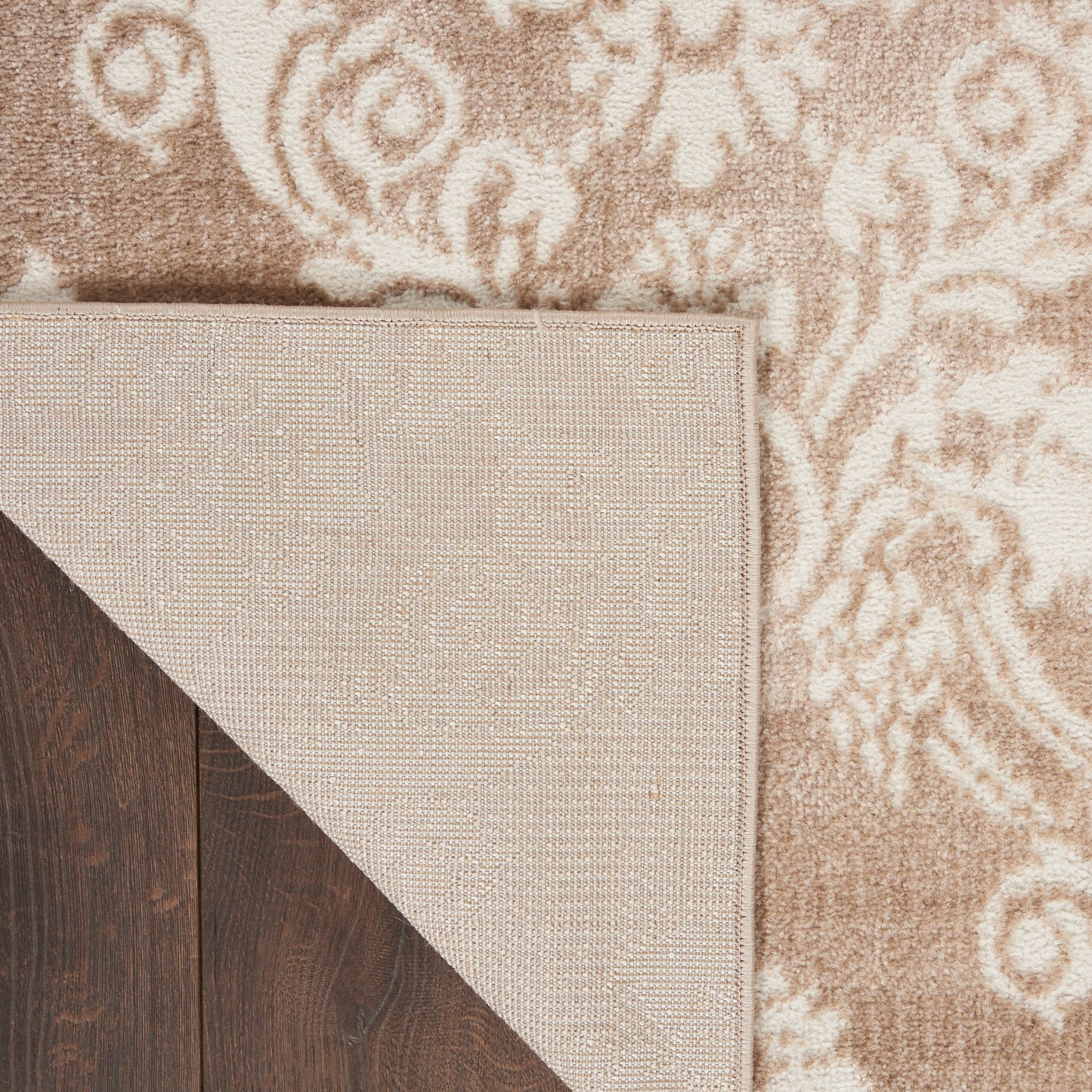 Nourison Home Elation  Ivory Mocha  Traditional