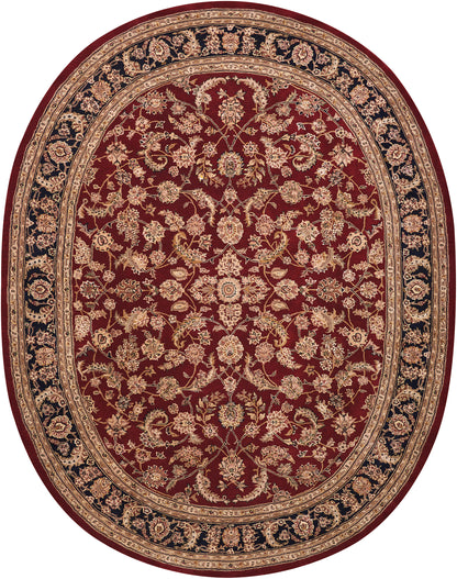 Nourison Home Nourison 2000 2002 Burgundy Traditional Tufted Rug