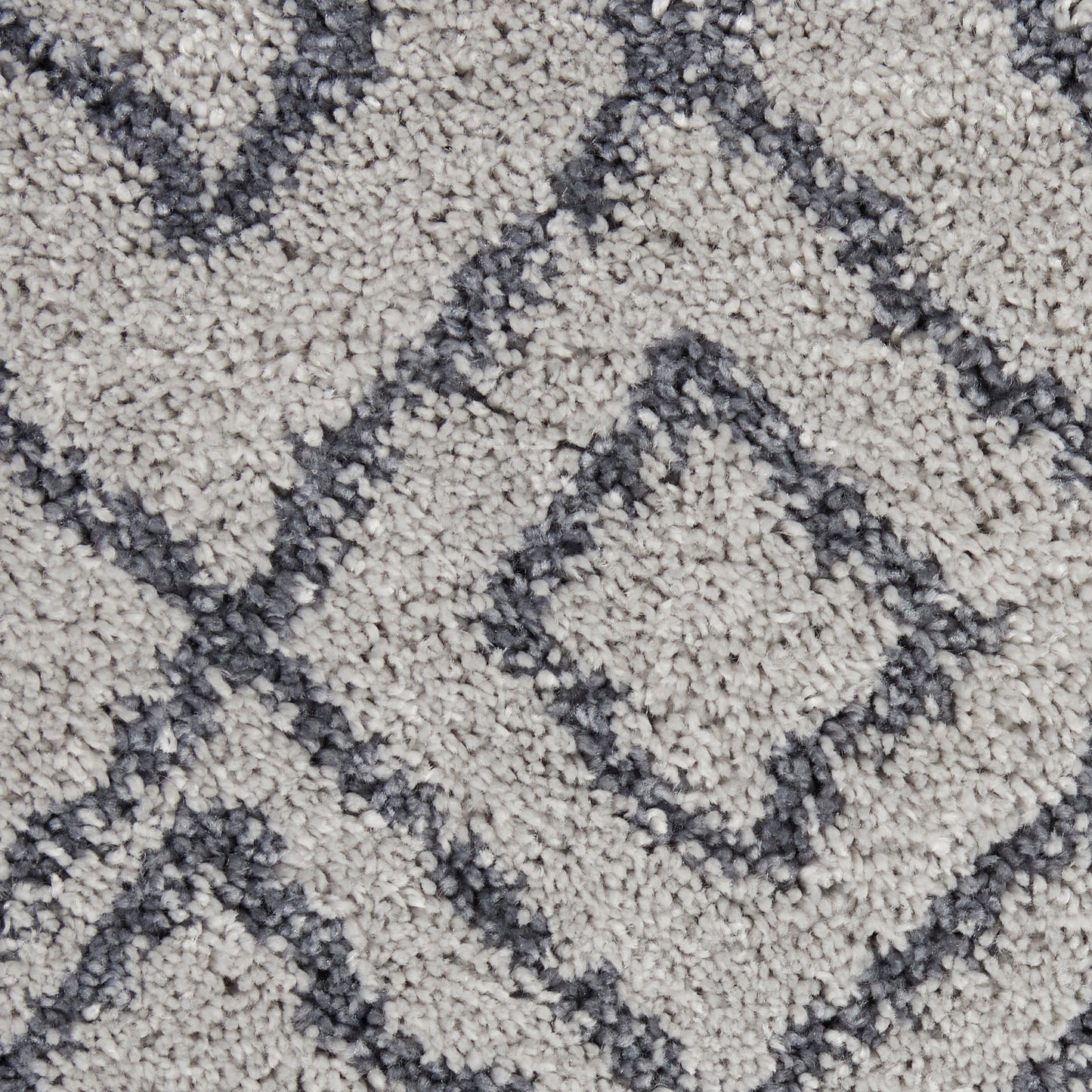 Nourison Home Serenity Shag  Grey Slate  