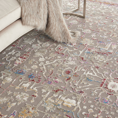 Nourison Home Melody  Grey Multi  Traditional