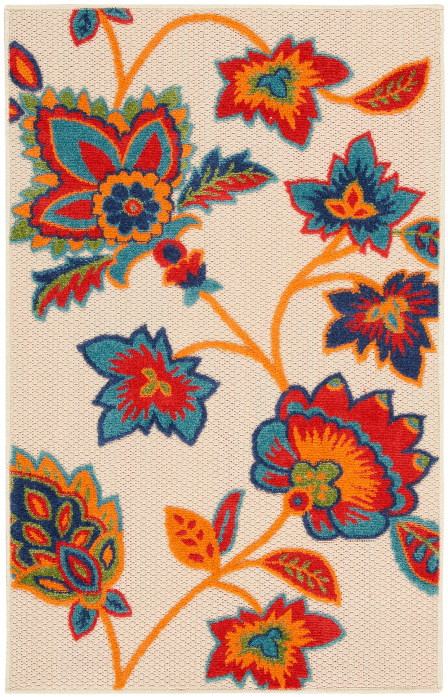 Nourison Home Aloha ALH31 Multicolor Contemporary Power-loomed Rugs