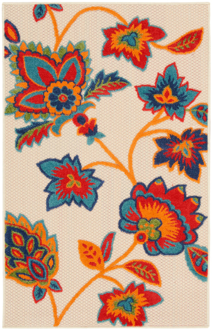 Nourison Home Aloha ALH31 Multicolor Contemporary Power-loomed Rugs