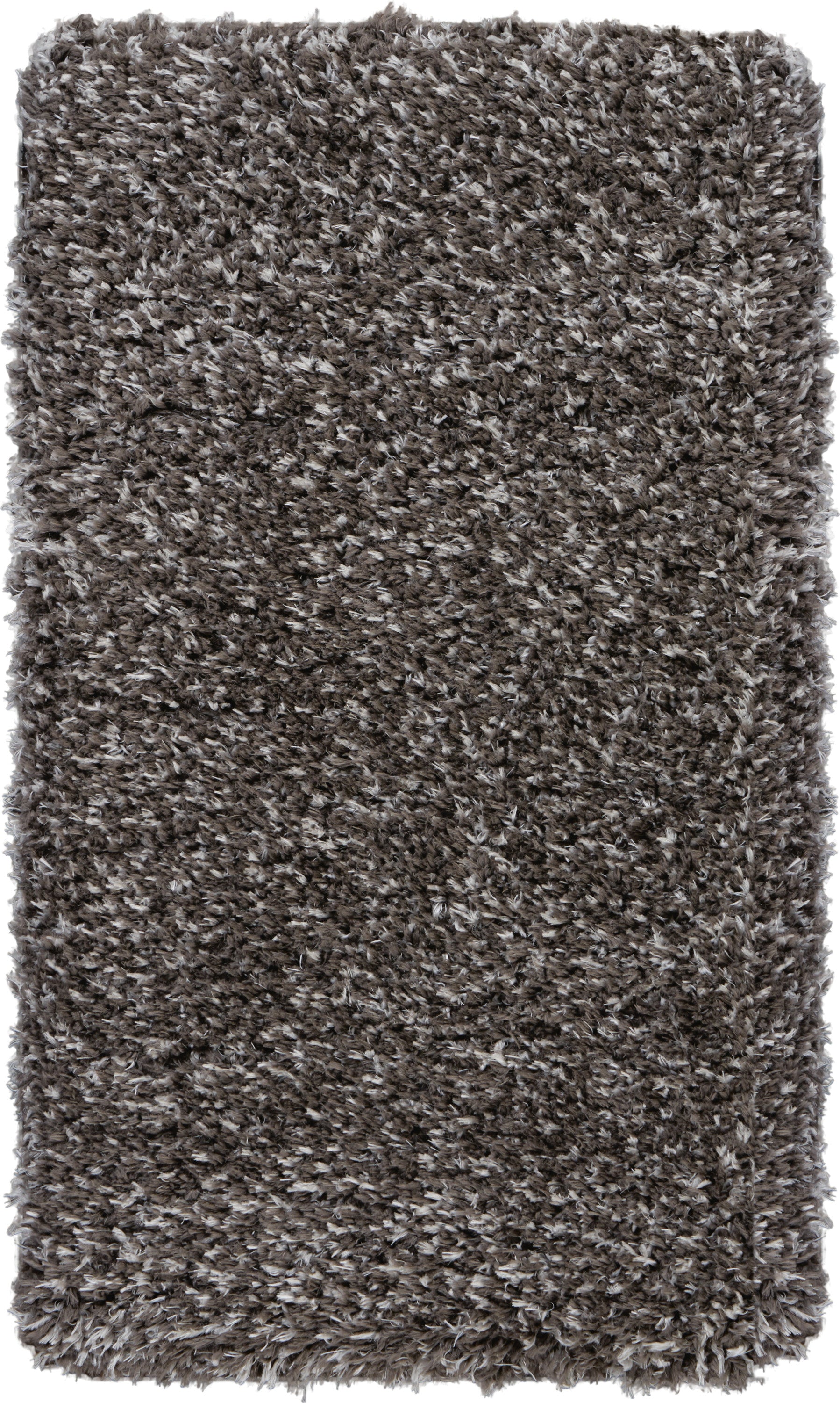 Nourison Home Luxe Shag  Charcoal  Contemporary