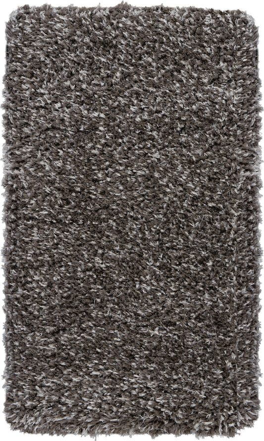 Nourison Home Luxe Shag  Charcoal  Contemporary