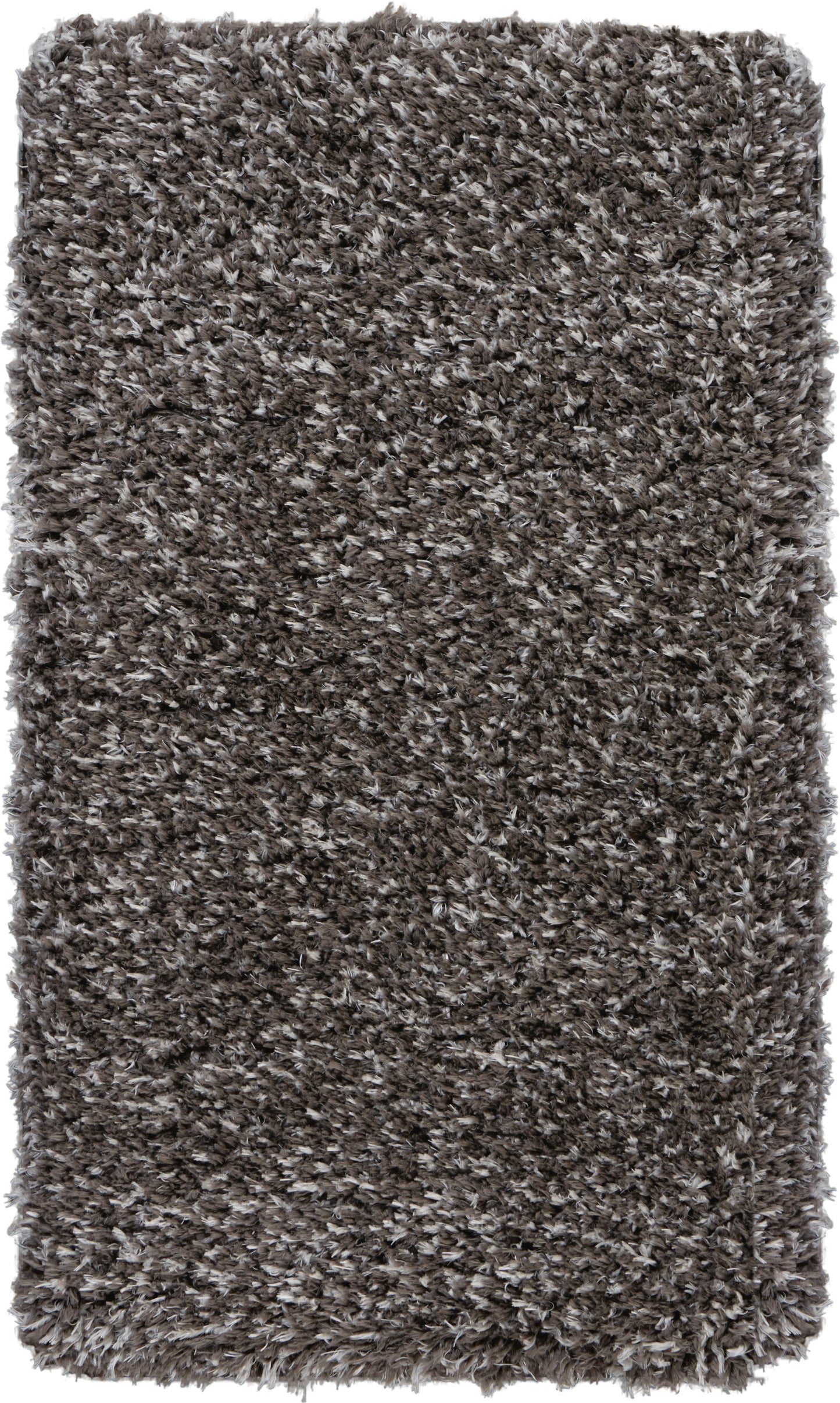Nourison Home Luxe Shag LXS01 Charcoal Contemporary Power-loomed Rug