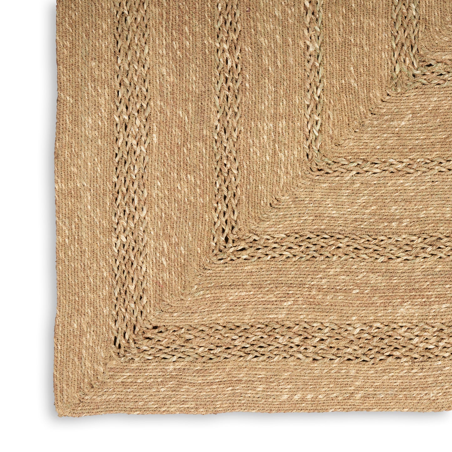 Nourison Home Natural Seagrass  Natural  Contemporary