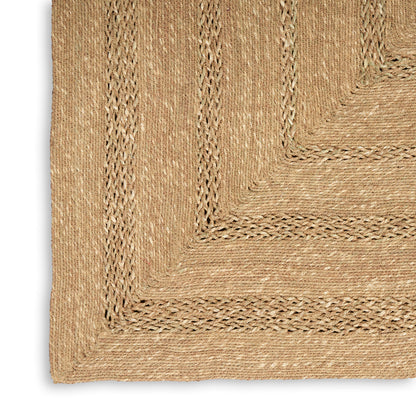 Nourison Home Natural Seagrass  Natural  Contemporary