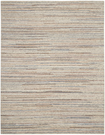 Nourison Home Plateau PAE01 Ivory Contemporary Knotted Rug