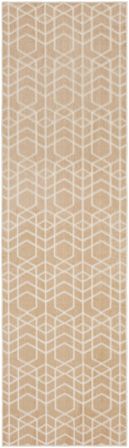 Nourison Home Washable Charm WCH01 Beige Ivory Contemporary Machine Woven Rug