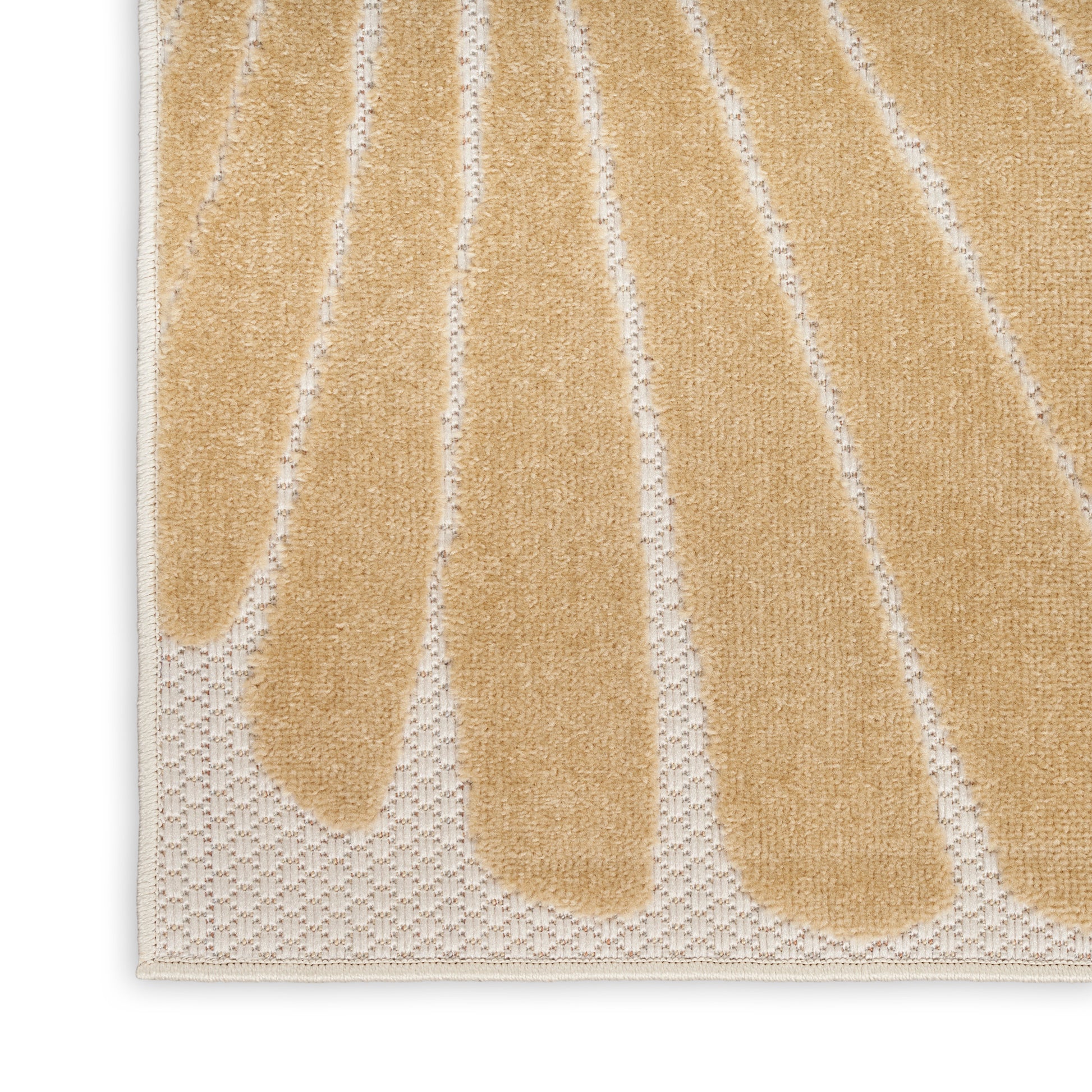 Nourison Home Aloha  Ivory Multicolor  Contemporary