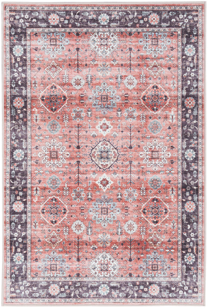 Nourison Home Fulton FUL12 Rust Traditional Power-loomed Rug
